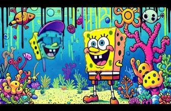 Spongebob Drip Wallpaper