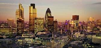 City Of London Skyline Custom Wallpaper Mural Print