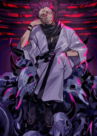 Sukuna Jujutsu Kaisen Poster By Lauren Akaety Displate