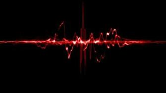 Sound Waves Wallpaper