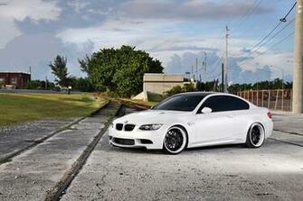 Bmw M3 E92 White Wheels HD Desktop Wallpaper