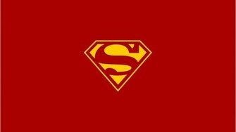 Red Dc Comics Superman Superheroes Logo Simple Wallpaper Clipart
