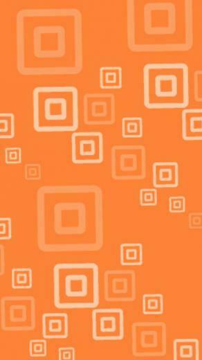 iPhone Wallpaper Orange Pattern Se