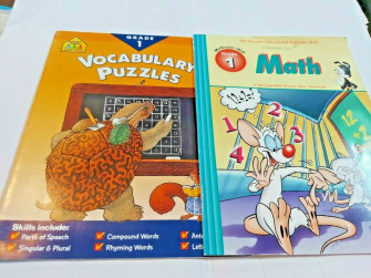 Grade Workbooks Mcgraw Hill Math Vocabulary Puzzles Lot