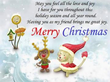 Christmas Quotes For Friends Image Picture Photo Wallpaper