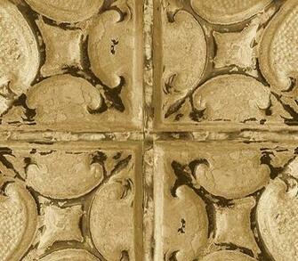 Interior Place Chocolate Tin Tile Mr83209 Wallpaper