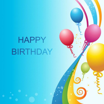 Happy BirtHDay Background Vector Template Design Bies World S