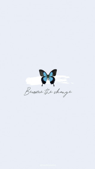 Phone Wallpaper April Butterfly iPhone