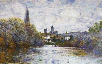 Wallpaper Landscape Picture Claude Monet V Theuil Small Sleeve