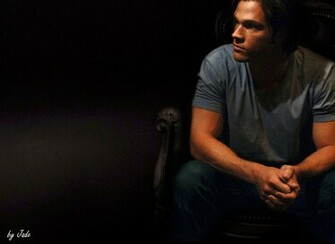 Sam Winchester Thinking Wall By Monkeyjade