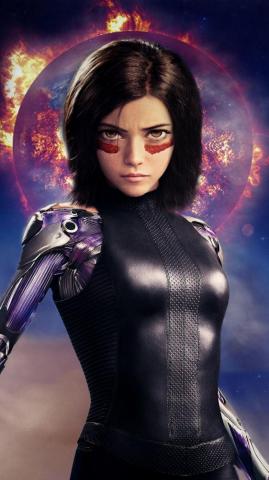 4k Alita Battle Angel Mobile Wallpaper iPhone Android Samsung