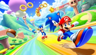Mario And Sonic Wallpaper