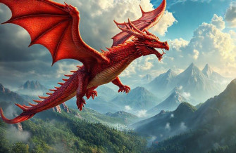 Red Dragon Gaming Wallpaper