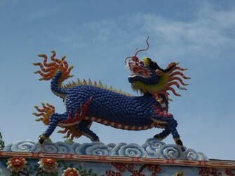 Unicornio Chino Kirin Dragon Fondo De Pantalla