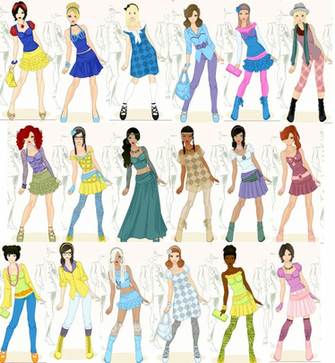Modern Disney Heroines By Supereilonwypevensie