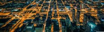 Metropolis At Night 4k HD Desktop Wallpaper For Wide Ultra