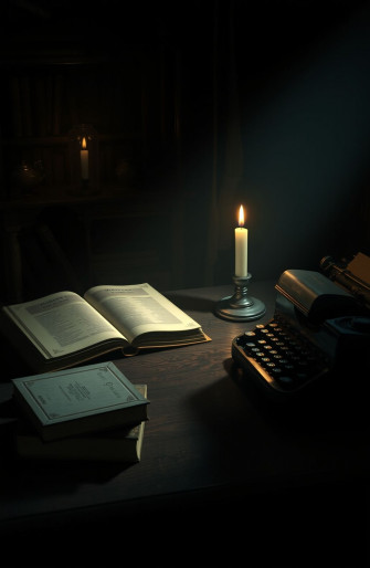 Dark Academia Computer Wallpaper
