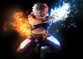 Shoto Todoroki Anime My Hero Academia 4k Ultra HD Wallpaper By