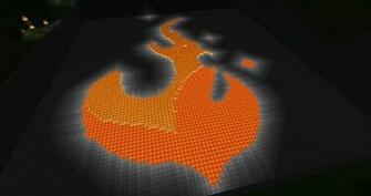 Fire Lava Minecraft Wallpaper