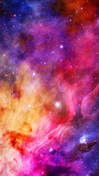 Sparkly Galaxy iPhone Wallpaper Preppy