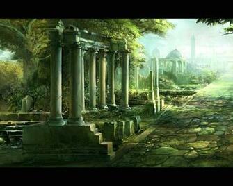 Ruins Fantasy Wallpaper Art Artwork
