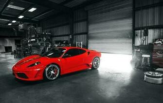Wallpaper Red F430 Ferrari Sports Car Italy