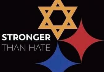 The Man Behind Tree Of Life Stronger Than Hate Image Says