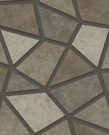 Townline Paint Coty Brown Mosaic Wallpaper