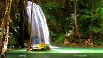 Cool Background Of Nature Waterfalls Waterfall Live Wallpaper
