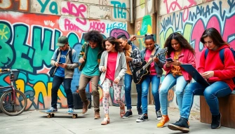 Teens In Times Wallpaper