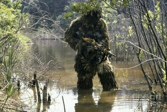 Marine Sniper Ghillie Suit For