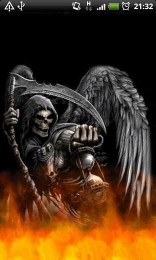 Grim Reaper In Hell Live Wallpaper For Your Android