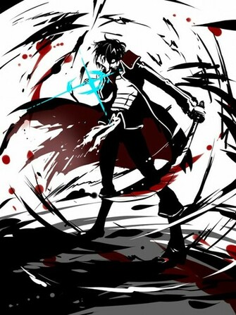 Tengen Toppa Gurren Lagann Simon Short Hair Solo Black Male