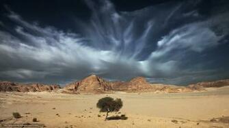 Wallpaper Sky Sand Clouds Derevop Desktop