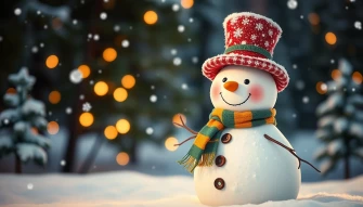 Snowman Wallpaper For Computer