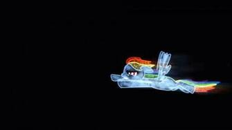 Fractalius My Little Pony Rainbow Dash Wallpaper