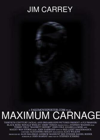Maximum Carnage Movie Attempt By Spidersensespiderman