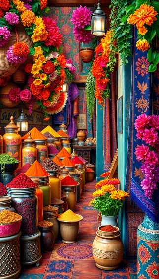 Spice Market Wallpaper