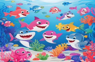Baby Shark Pinkfong Wallpaper