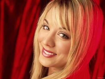 Kaley Cuoco Desktop Wallpaper In Widescreen