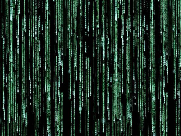 Matrix Screensaver Animated Code Gif