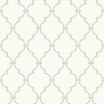 Rooms Sale Items On Gray And White Modern Trellis Wallpaper