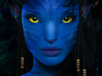 Face Blue Fantasy Movie Avatar Wallpaper