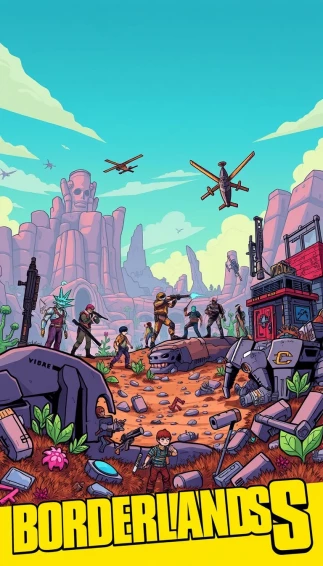 Borderlands Mobile Wallpaper