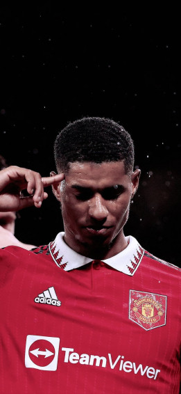 Marcus Rashford In Manchester United Team