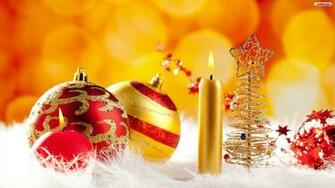 Christmas Ornaments Wallpaper