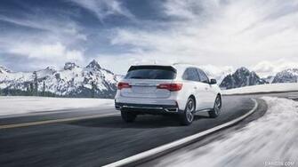 Acura Mdx Rear Three Quarter HD Wallpaper