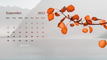 September Wallpaper Calendars Desktop Mobile