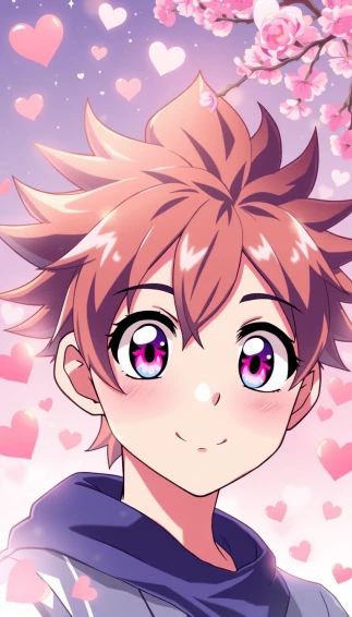 Love Anime Boy Wallpaper