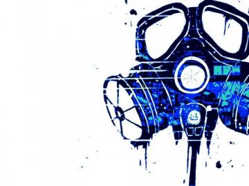 Gas Masks Spray Paint HD Wallpaper Of Art Fantasy